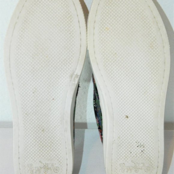 Coach Coated Canvas Slip-On Loafers - Picture 7 of 8